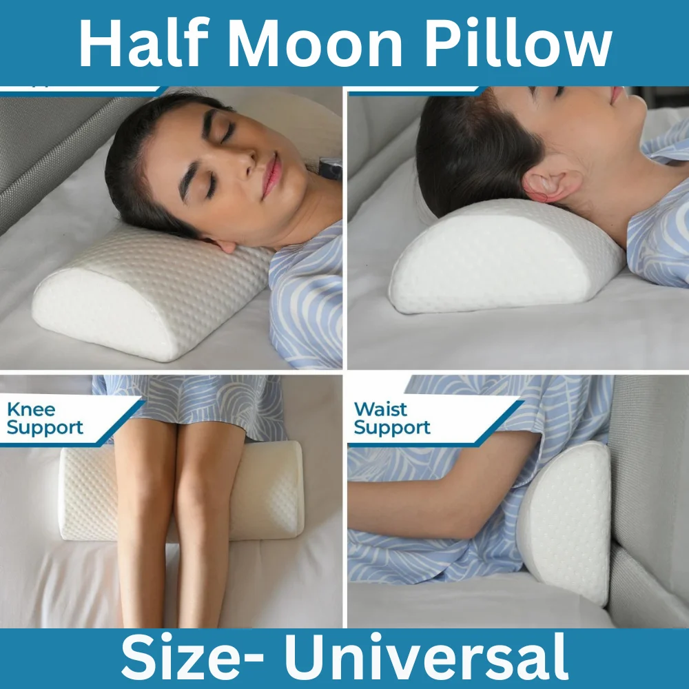 Memory Foam Half Moon Multi-Purpose Pillow At Rs 600/Piece | Memory ... with Marina Fall In Love Indoor/Outdoor Pillow, Multi, 18"X18"
