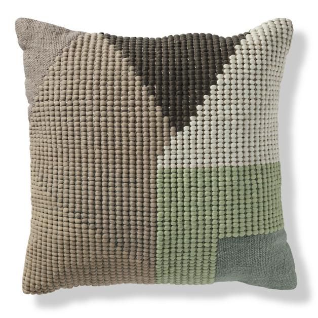Oakley Textural Outdoor Pillows | Grandin Road regarding Exploring Textural Choices in Modern Outdoor Pillow Design
