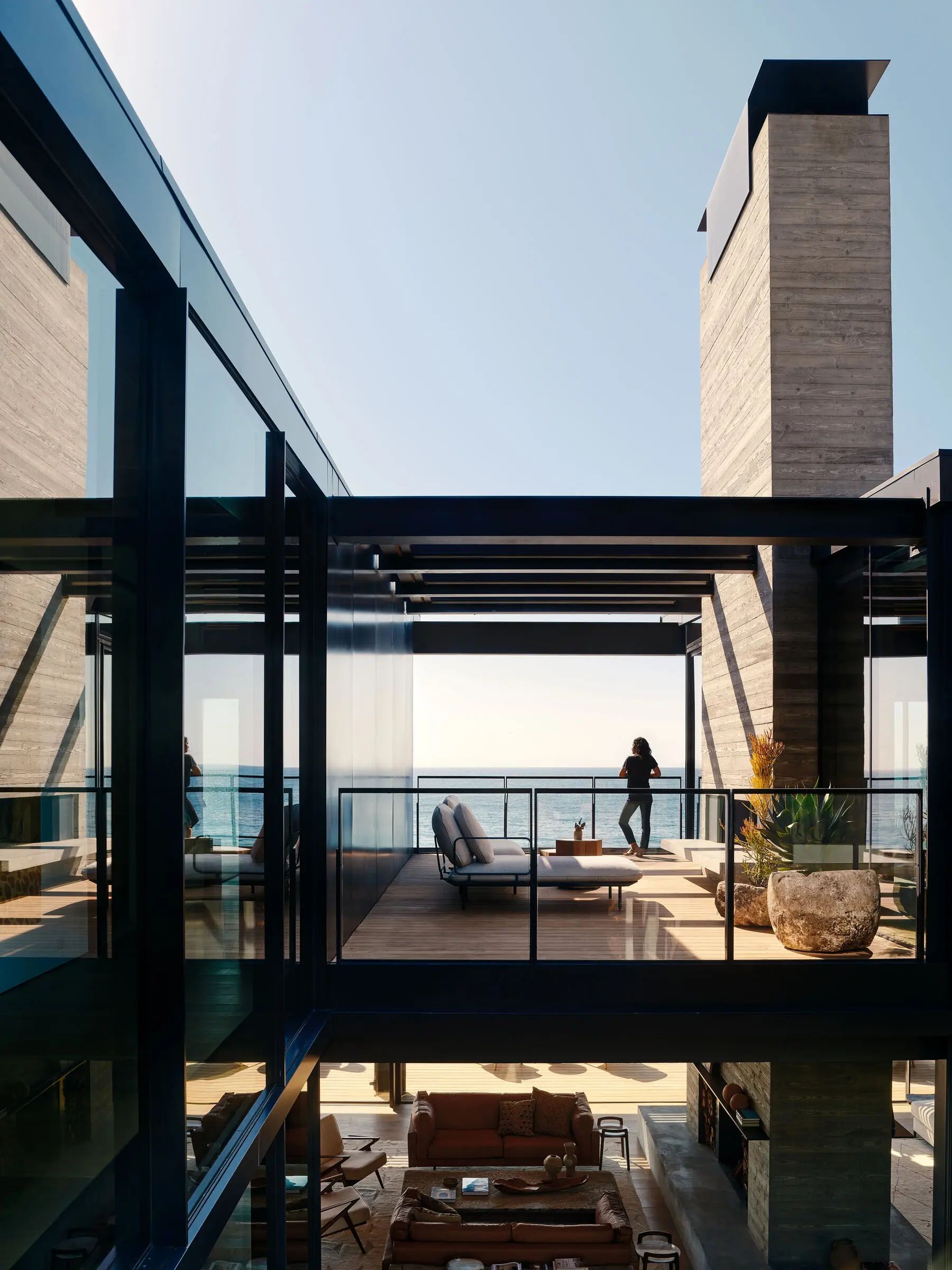 Olson Kundig — Manhattan Beach Residence intended for Exploring the Benefits of Manhattan Spectrum Carbon Weather Resistant Design Outdoor Sofa