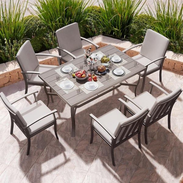Outdoor Dining Set Essentials: Style &amp; Comfort Tips within Maximizing comfort and style in outdoor dining areas