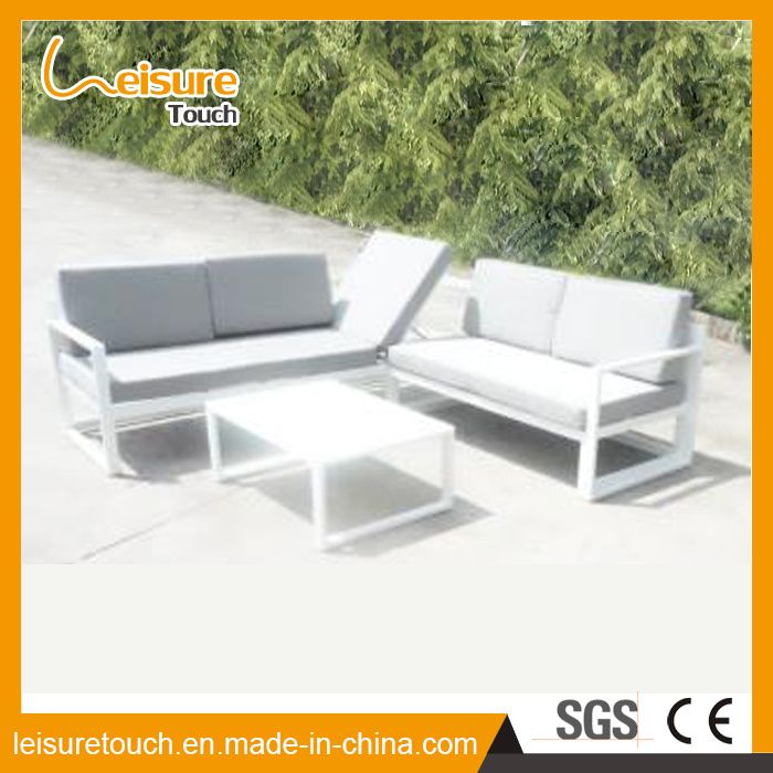 Outdoor Hotel Sofa Wicker Patio Garden Chair Furniture Modern ... intended for White aluminum lounge sofas for contemporary garden hospitality