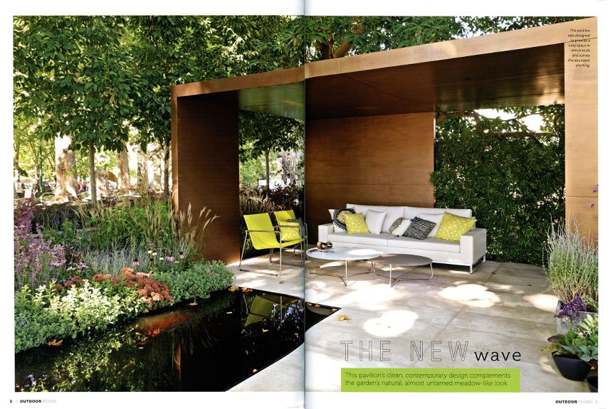 Outdoor Rooms Mag - Ian Barker Gardens - Melbourne Garden Designer intended for Creating comfortable spaces that blend seamlessly with gardens