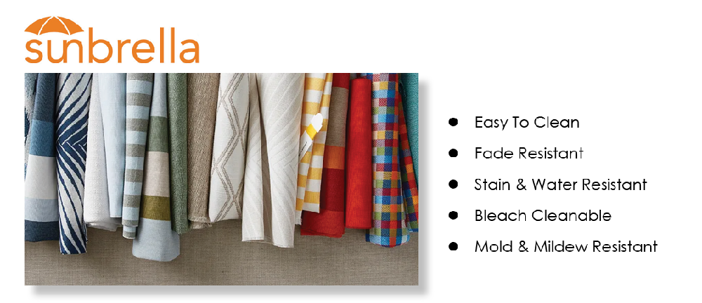 Outdoor Sectional Replacement Cushion Sets | Custom Outdoor Cushions ... intended for The Art and Science Behind Sunbrella Canvas Outdoor Furniture Upholstery