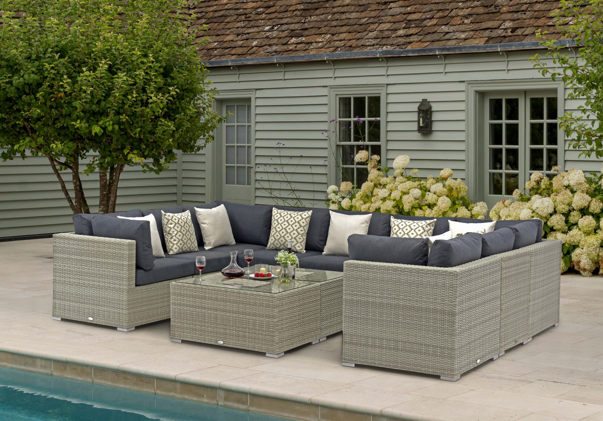 Outdoor Sofa Ideas: 15 Ways To Create A Stylish Seating Space, Plus ... with regard to Maximizing outdoor entertaining with versatile 3-seat sofa solutions