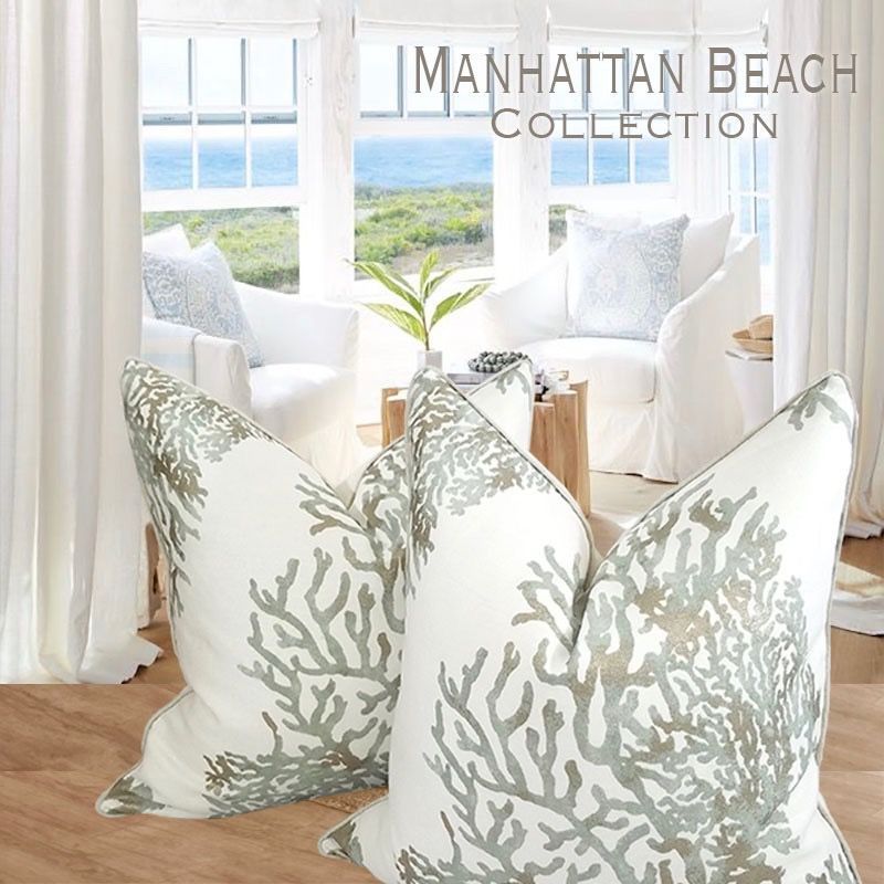 Pillow Lookbook | Pillows, Beach Theme Pillows, Coastal Throw Pillows with regard to The Art of Choosing Pink Decorative Pillows for Beach Homes