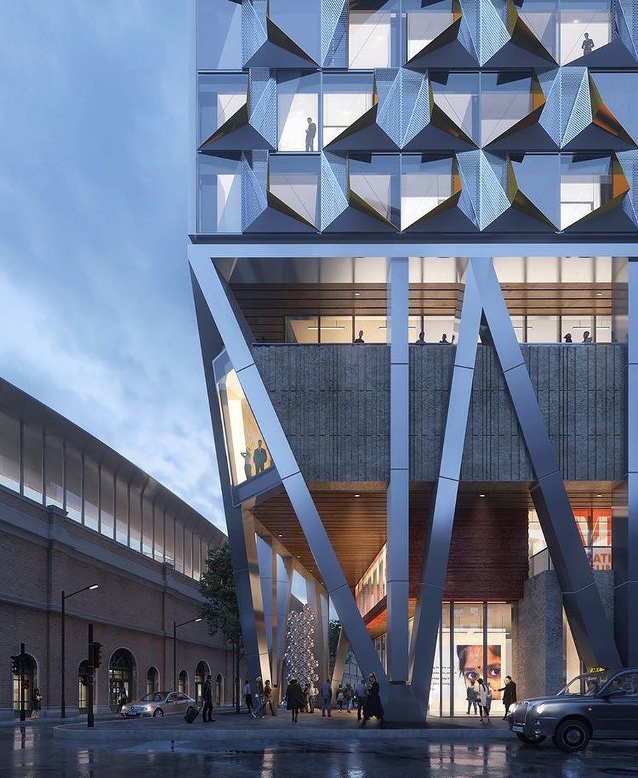 Pin By Milena On Бц | Facade Design, Cultural Architecture, Facade ... with Lloyd Flanders Weekend Retreat Sofa, Fawn, Hansen Sky