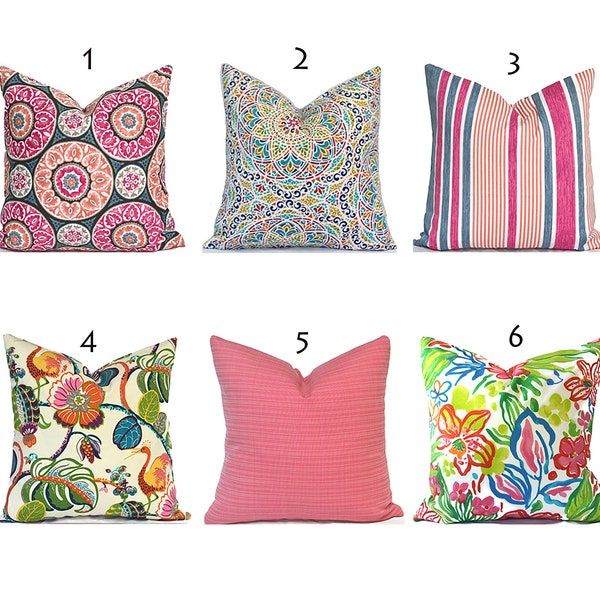 The Art of Choosing Pink Decorative Pillows for Beach Homes