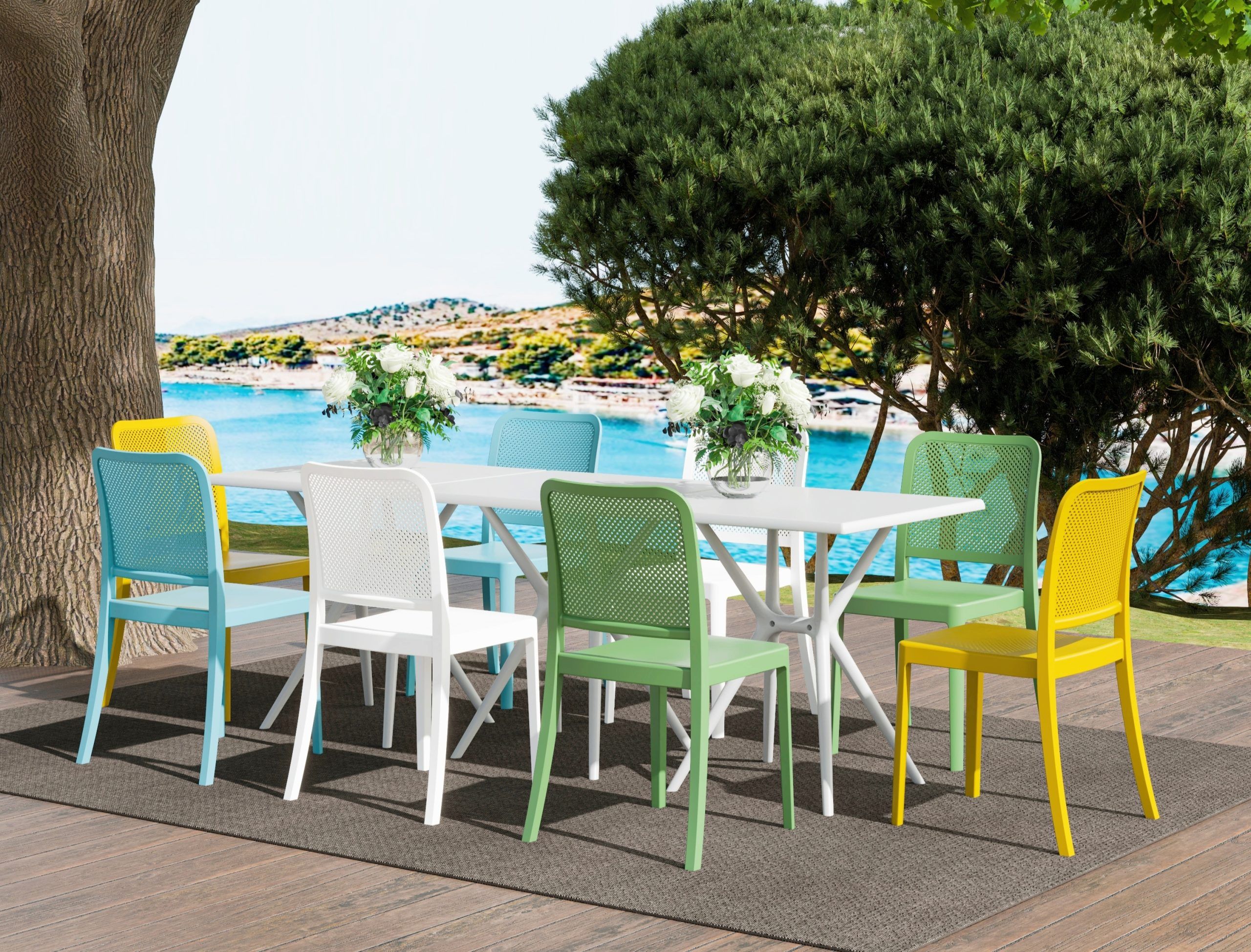 Plastic Chairs For Outdoor Living: Durable, Stylish, And Weather ... within The science behind weather-resistant materials for year-round outdoor seating
