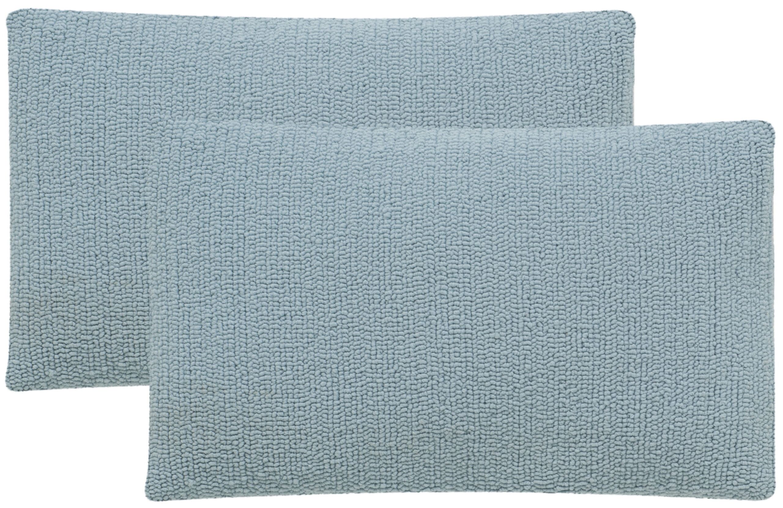 Safavieh Soleil Solid 12" X 20" Indoor/Outdoor Pillow, Marine Baby Blue ... regarding Exploring the Design and Functionality of Safavieh Soleil Solid Pillows Set of 2