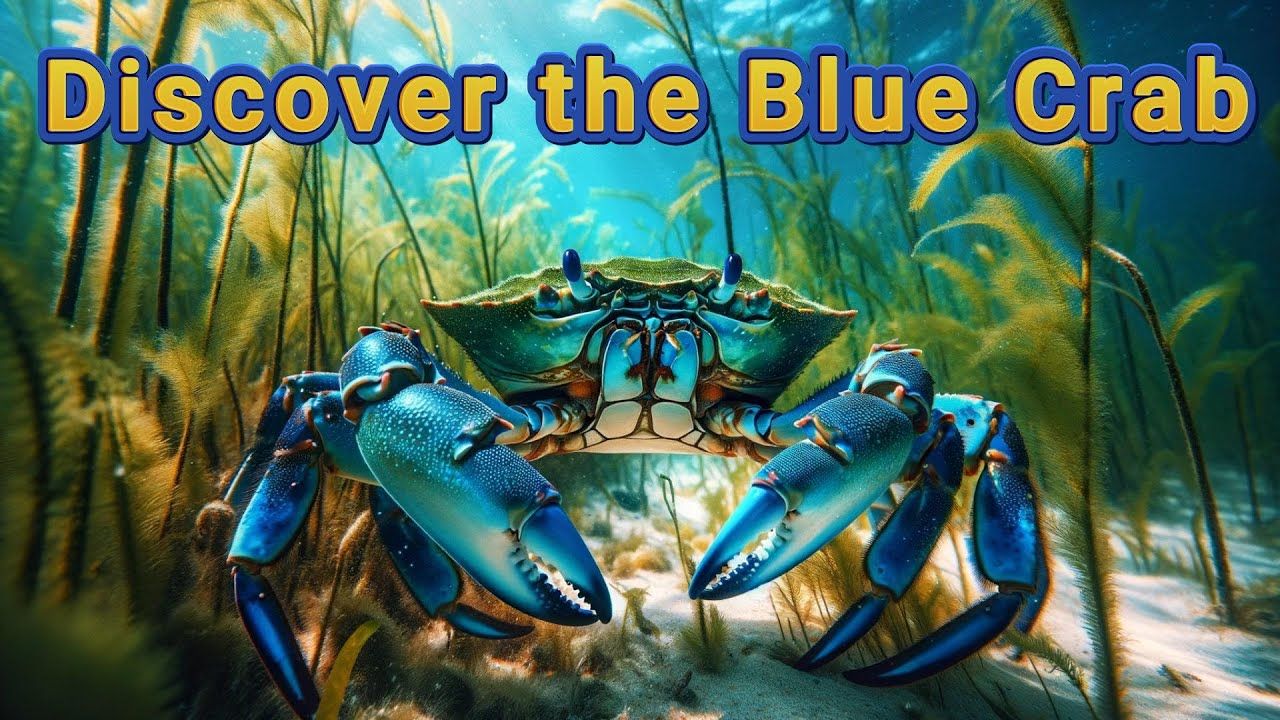 Secrets Of The Blue Crab: Unveiling Nature's Marine Wonder - Youtube inside Visions Blue Crab, 20"X20"