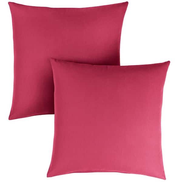 Styling with Sunbrella Canvas Hot Pink Pillows a Comprehensive Guide