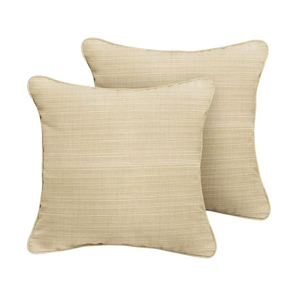 Understanding the Benefits of Sunbrella Dupione Sand Outdoor Pillows