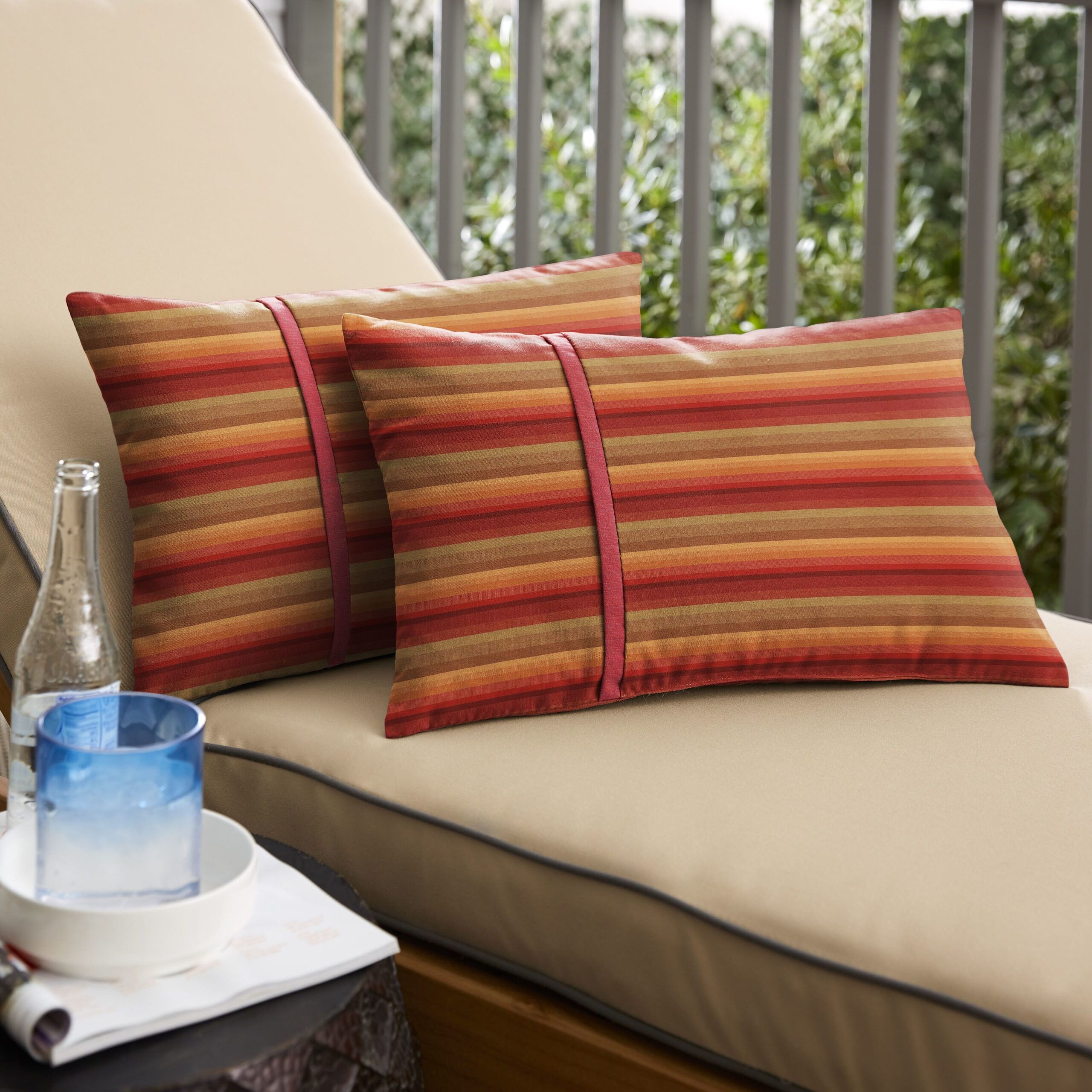 A Deep Dive into Sunbrella Astoria Sunset Outdoor Pillow Features