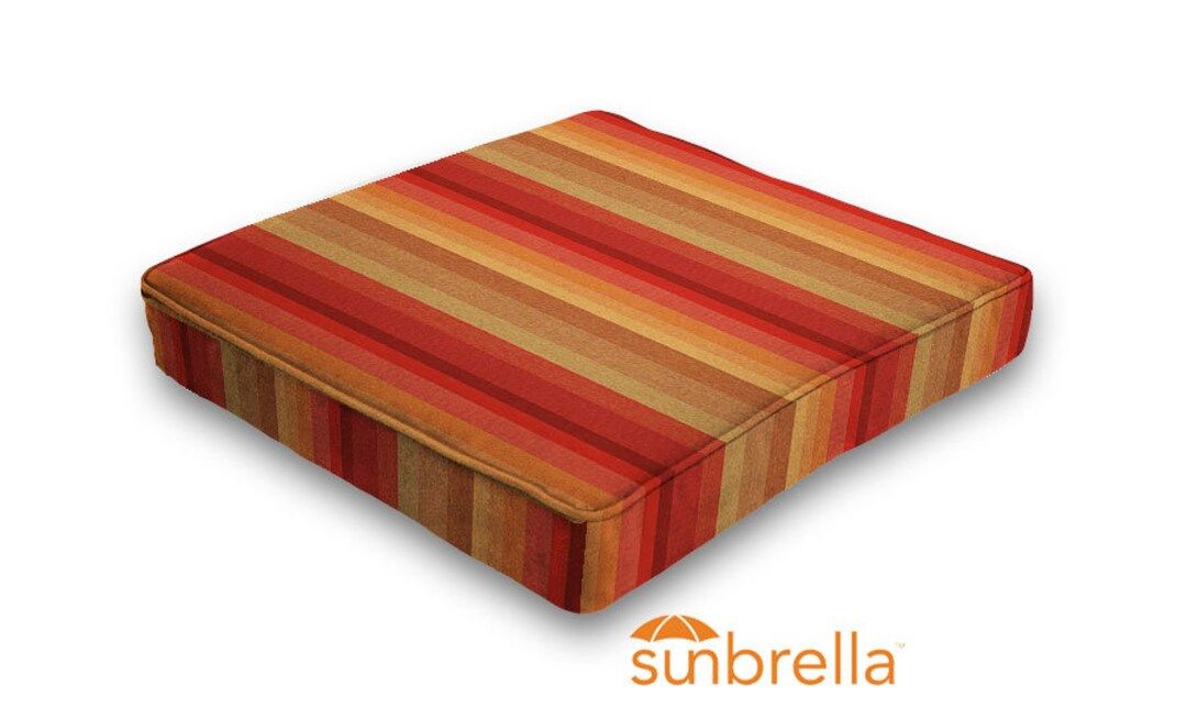 Sunbrella® Astoria Sunset Outdoor Seat Pad Patio Chair Pad - Etsy regarding A Deep Dive into Sunbrella Astoria Sunset Outdoor Pillow Features
