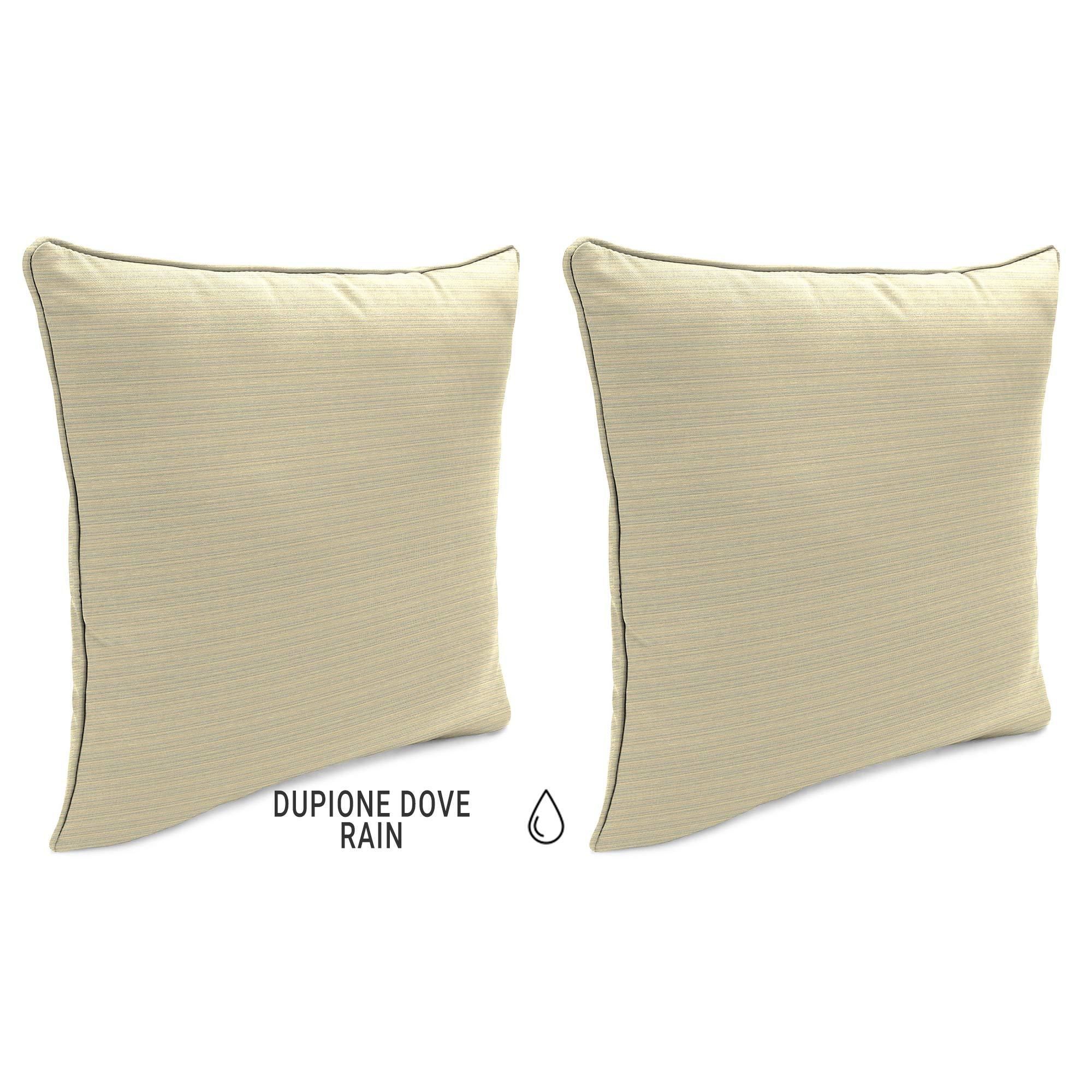 Sunbrella Gateway Mist Outdoor Pillow Set | Toss Pillows, Sunbrella ... within Sunbrella Gateway Mist Outdoor Pillows, Set Of 2, 13X20