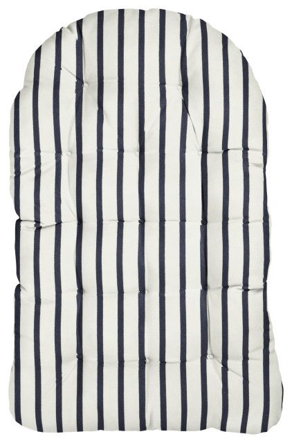 Sunbrella Indoor/Outdoor Lido Indigo Egg Chair Cushion - Contemporary ... within The science behind Trilogy Indigo's performance cushioning for both indoor and outdoor settings