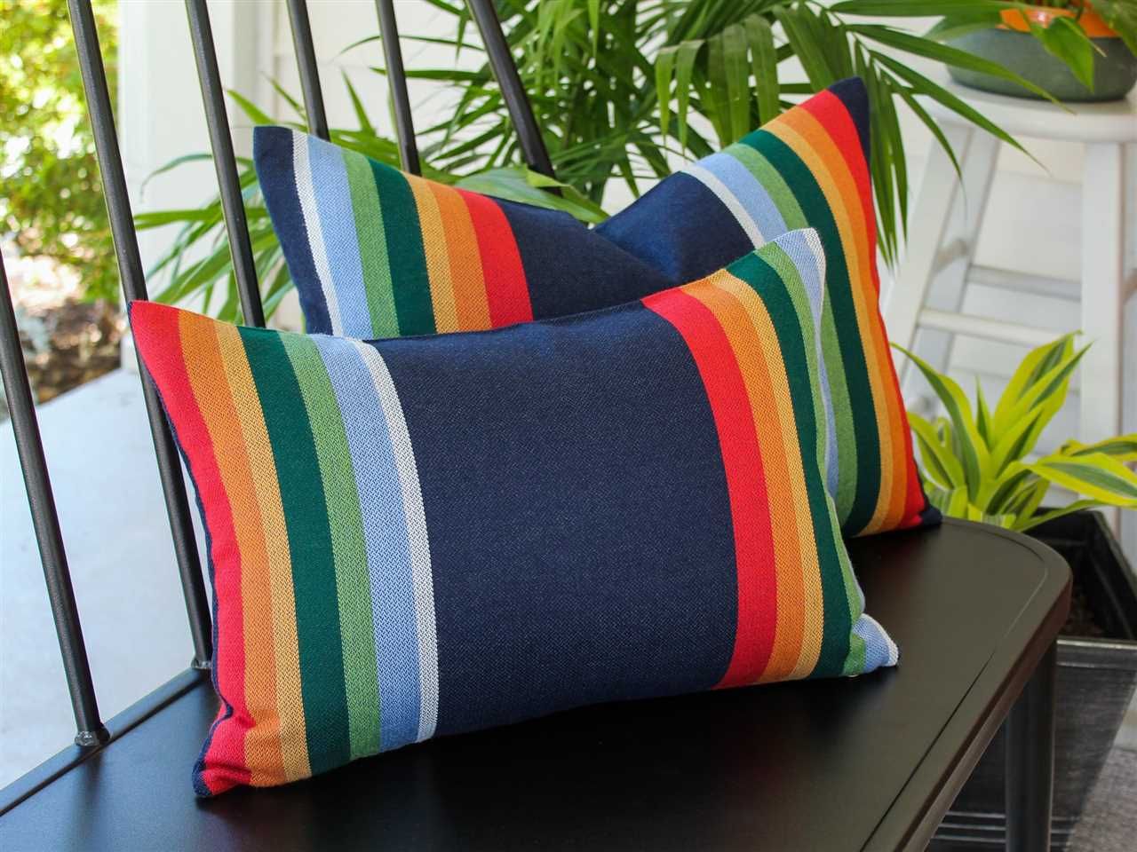 How Sunbrella Peacock Outdoor Pillows Transform Patio Spaces and Comfort