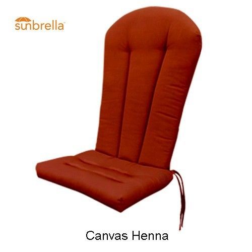 Sunbrella Poly Casual Cushion - Color Canvas Henna | Coastal Style ... intended for Sunbrella Canvas Henna Outdoor Corded Deep Seating Cushion Set, 23.5"X23"