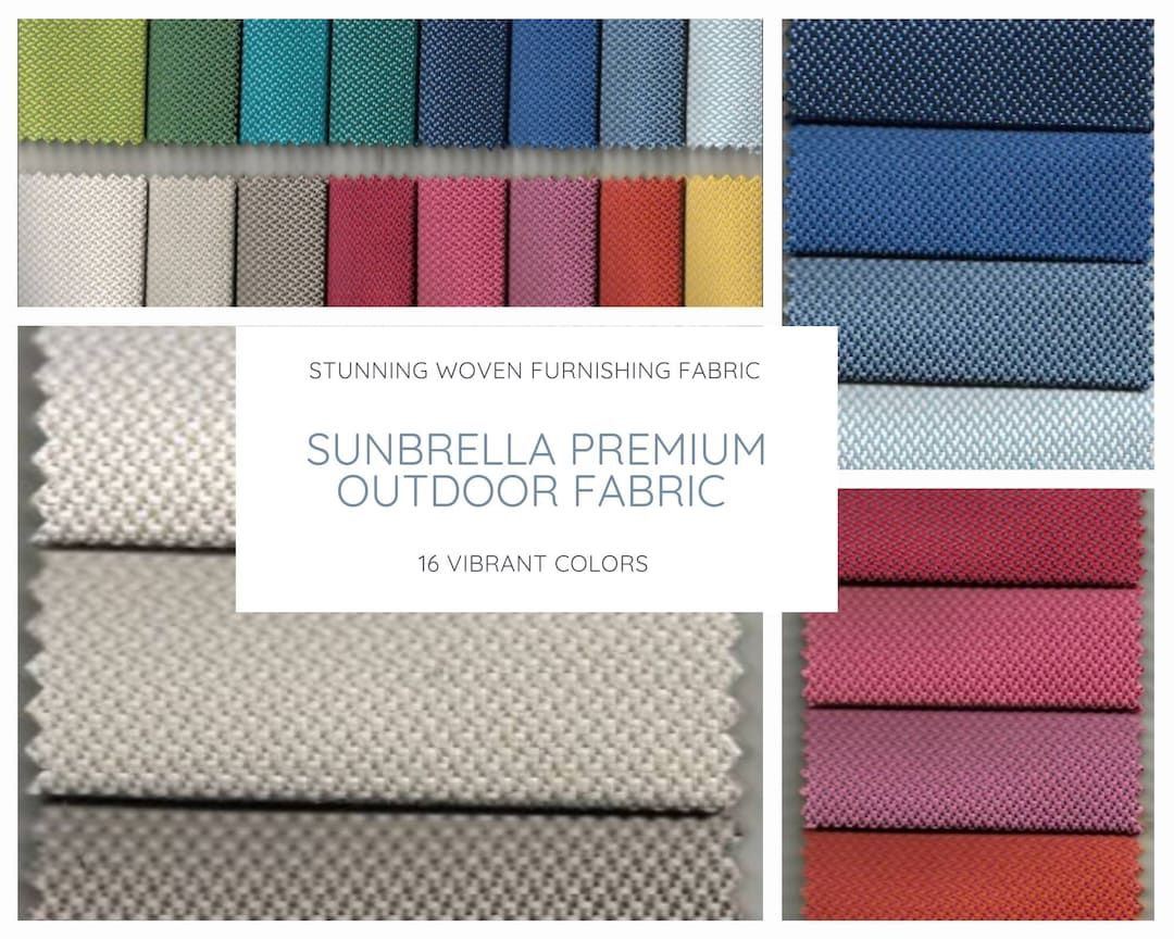 Sunbrella®Outdoor Fabric By The Meter/Upholstery Outer Fabric/Lux ... with Material science behind Sunbrella's outdoor fabric performance
