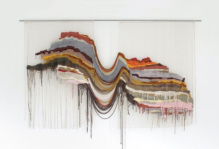 Textile Artist Creates Nature-Inspired Embroidery Art That “Grows ... regarding Understanding the Artistry Behind Contemporary Outdoor Textile Design