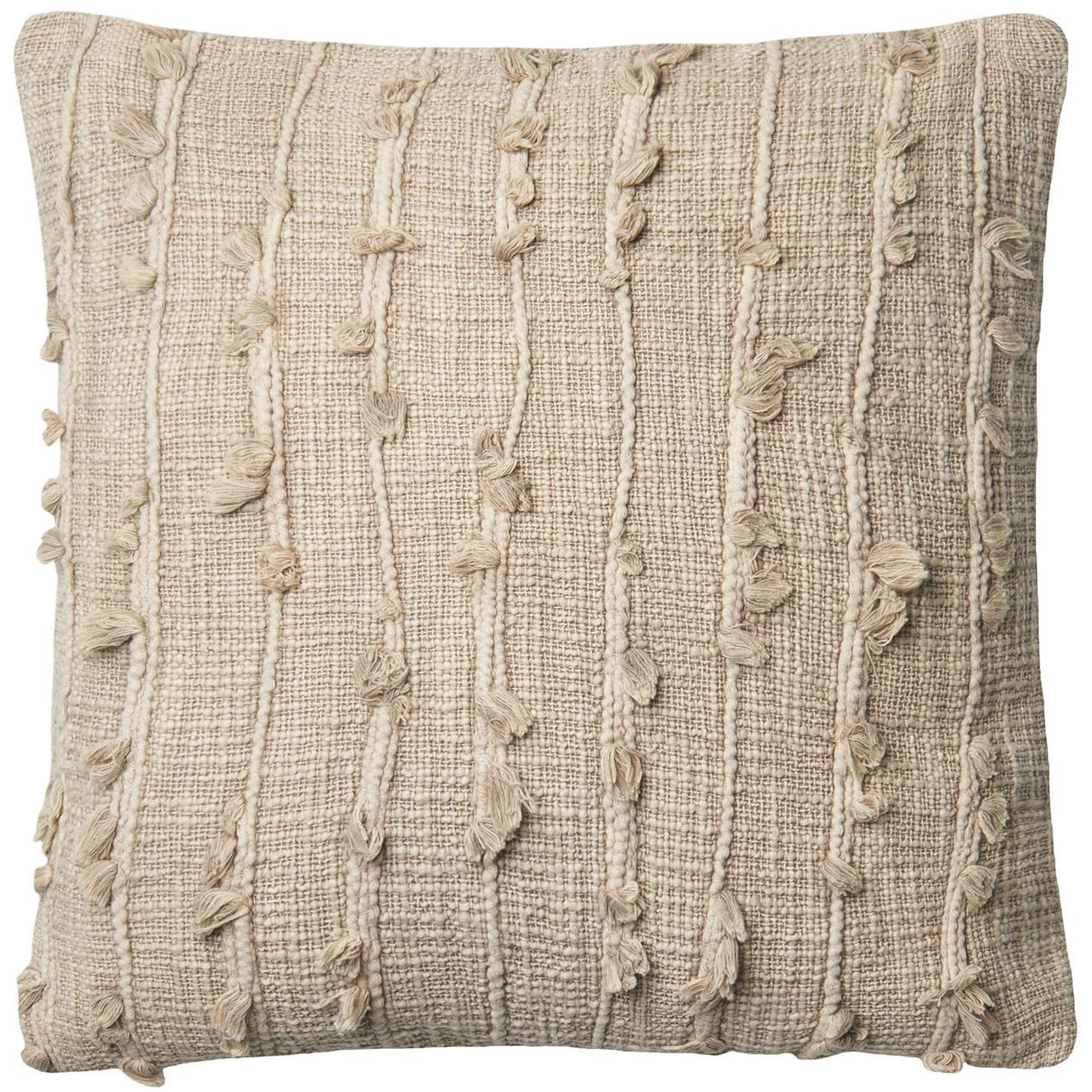 Textured Pillow Natural 18In - At Home | At Home | Pillow Texture ... regarding Pineapple Stripes 14"X20" Abstract Decorative Outdoor Pillow, Blue