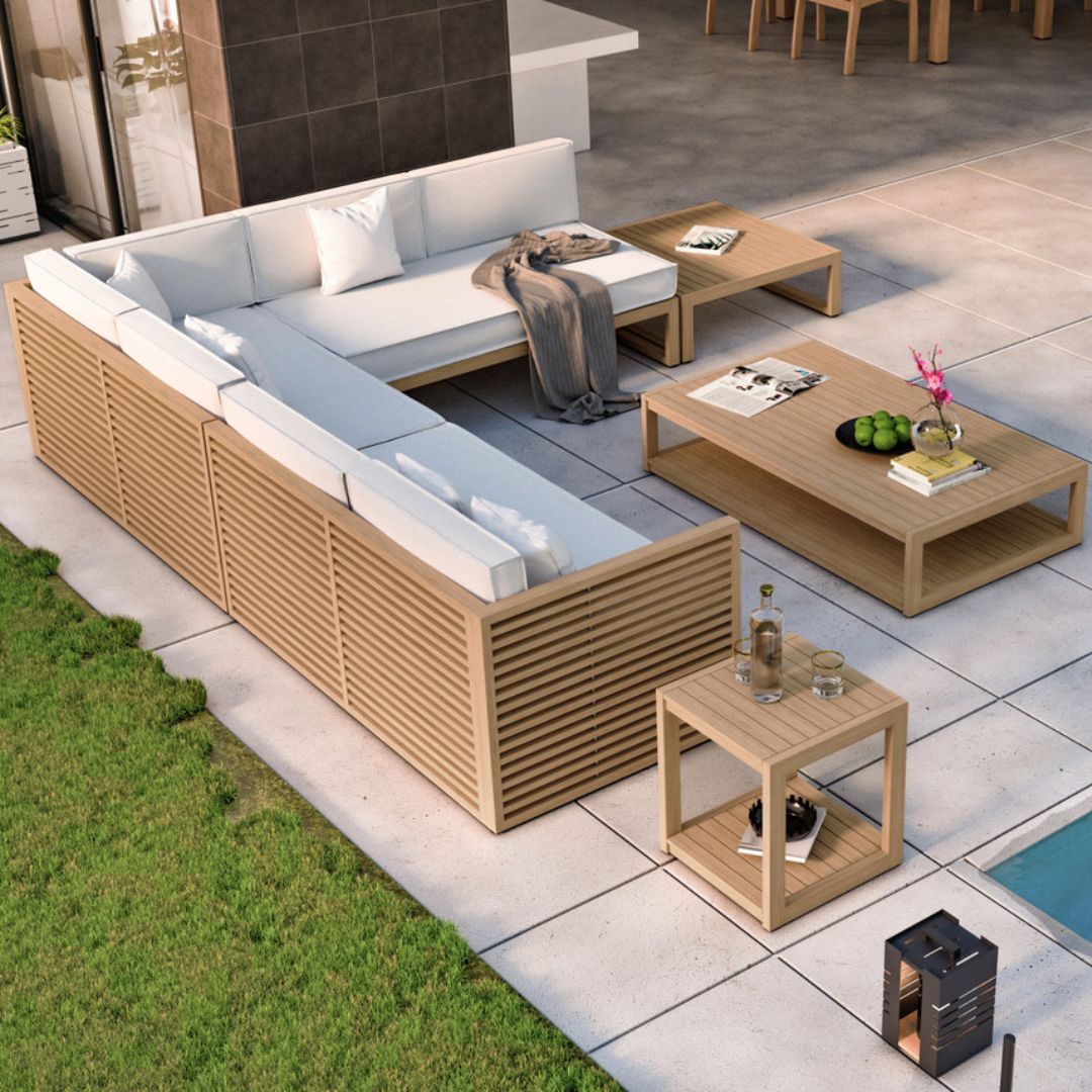 Understanding the Durability and Aesthetics of Cypress Teak Wood in Large-Scale Sofa Design