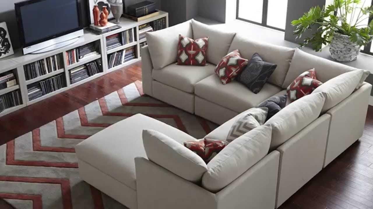 Maximizing small space functionality with sectional sofa arrangements