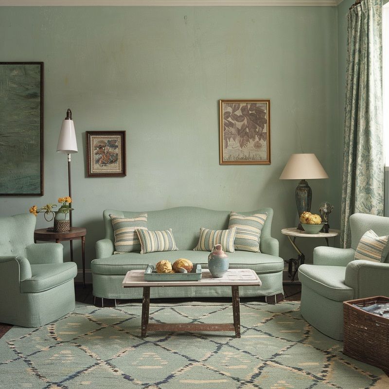 The Power Of Seafoam Green: A Versatile Hue For Modern Spaces - The ... with Nette Sofa, Carbon, Ninja, Seafoam