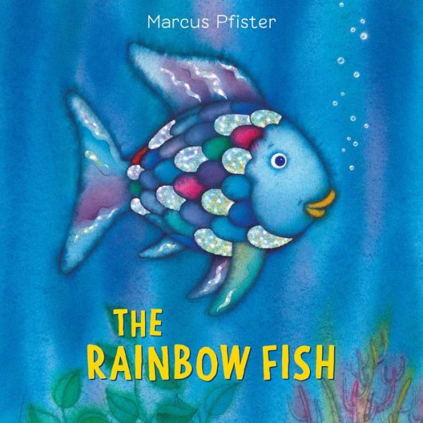 The Rainbow Fish By Marcus Pfister, Board Book | Barnes &amp; Noble® in Visions Ii Rainbow Fish Pearl Pillow, 12"X20"