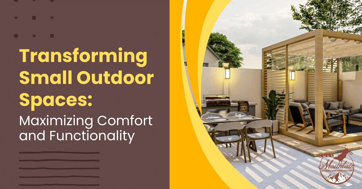Transforming Small Outdoor Spaces: Maximizing Comfort And Functionality regarding Maximizing Outdoor Space Through Thoughtful Furniture Selection