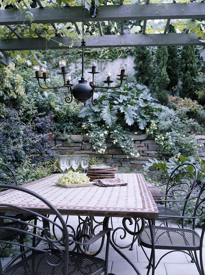 Vignette Design: Alfresco Dining Ideas throughout Dawn Outdoor 3-Seater Sofa, Antique, Sunbrella Sailcloth Seagull Cushion