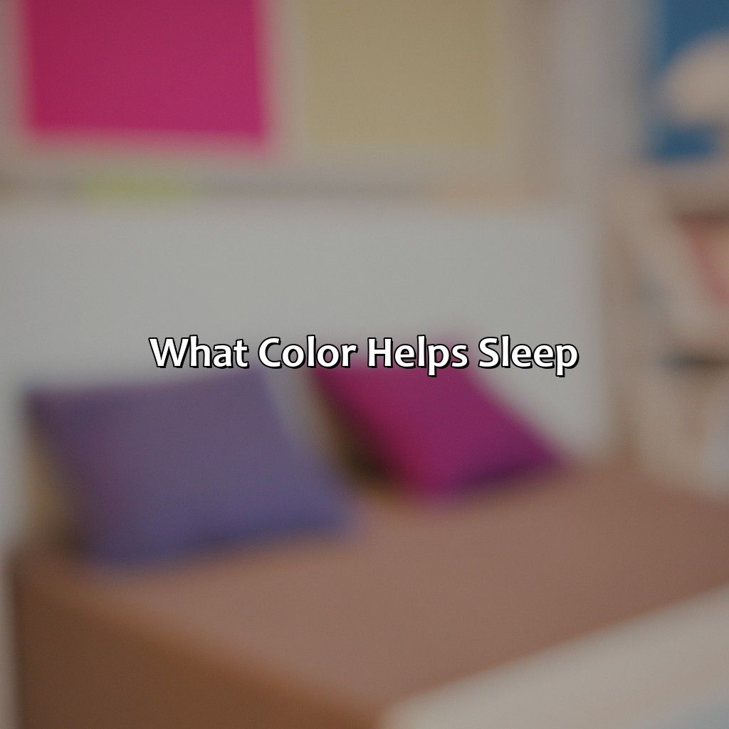 What Color Helps Sleep - Colorscombo.com within Ombre Indigo Lumbar Indoor/Outdoor Performance Pillow, 12"X20"