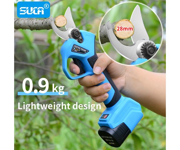 28Mm Battery Powered Pruners Supplier, Electric Hand Pruner | Suca inside Solar Powered Garden Pruner