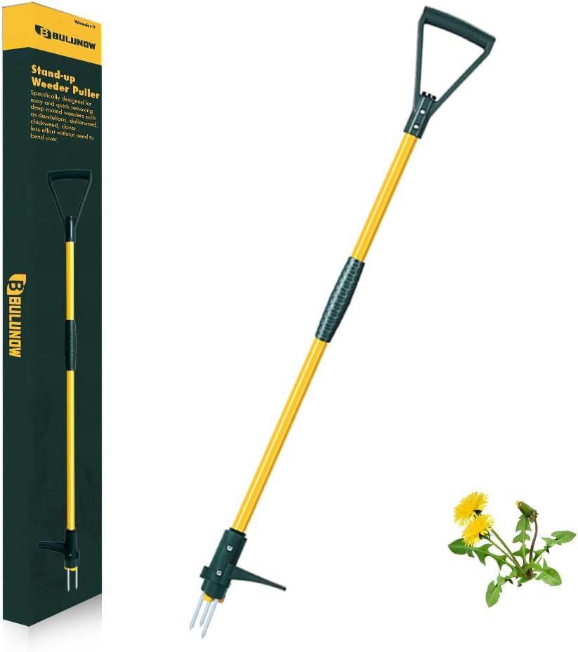 Amazon.com : Rich Sprout Stand Up Weed Puller Tool, Heavy Duty Weed ... inside Eco-Friendly Weed Puller Eco