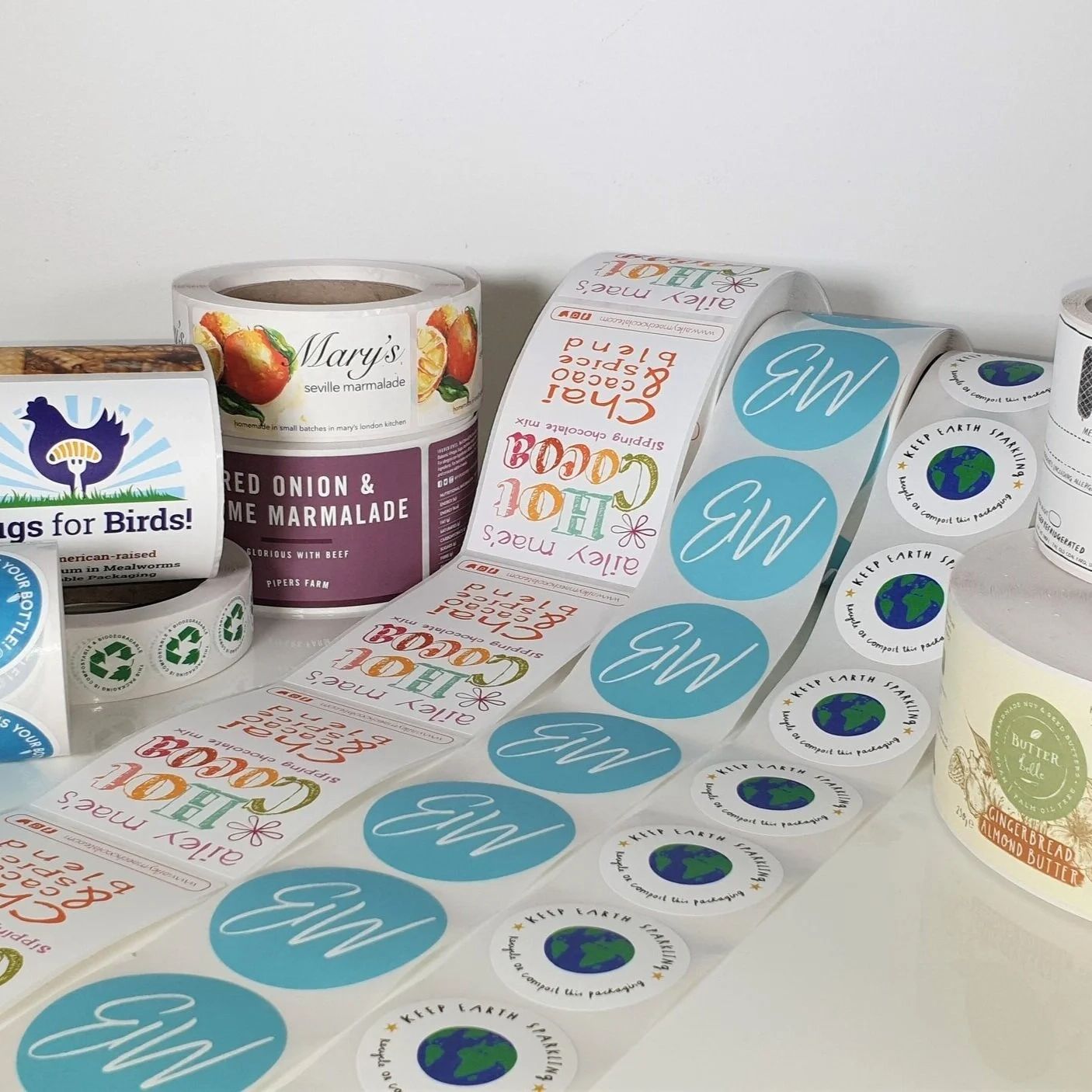 Biodegradable Labels — Inkreadible | Customised Labels within Compostable Garden Labels Green