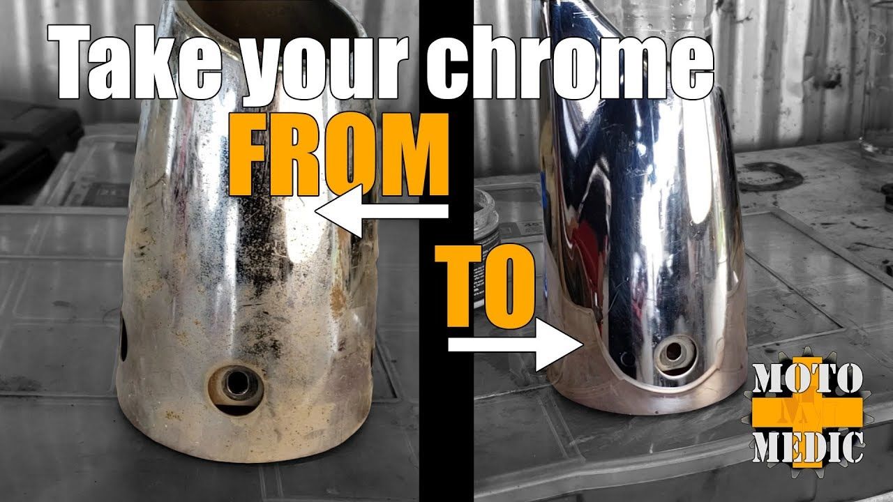 Clean Up That Chrome! - How To Clean Rust And Oxidation From Chrome ... inside Polish Chrome Fixtures Without Scratches