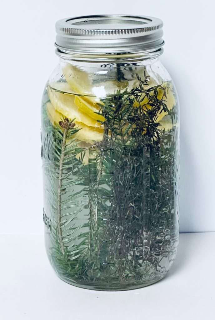 Easy Diy Pine, Thyme, Lemon Tile Floor Cleaner regarding Homemade Tile Polish Without Chemicals