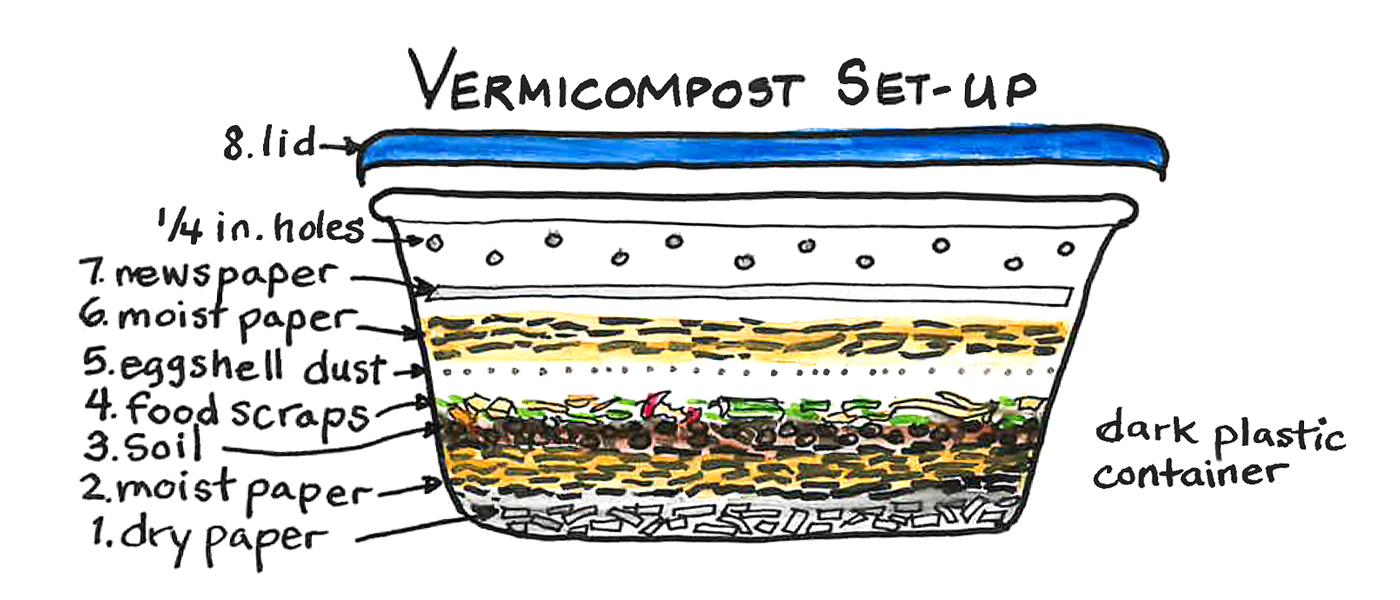 Easy Vermicomposting For Beginners: Part 1 | Chicago Botanic Garden with Making composting easier with the worm bin watering tool eco approach