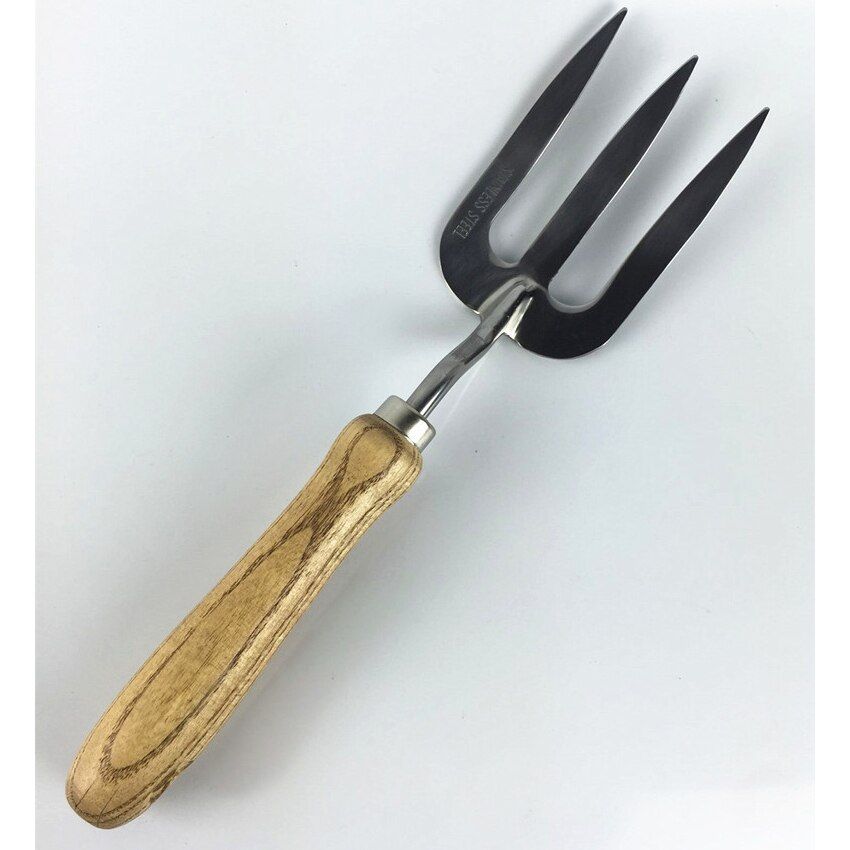 Garden Tools Stainless Steel Hand Fork With Wooden... – Vicedeal in How Recycled Steel Forks Can Transform Your Garden Tool Collection