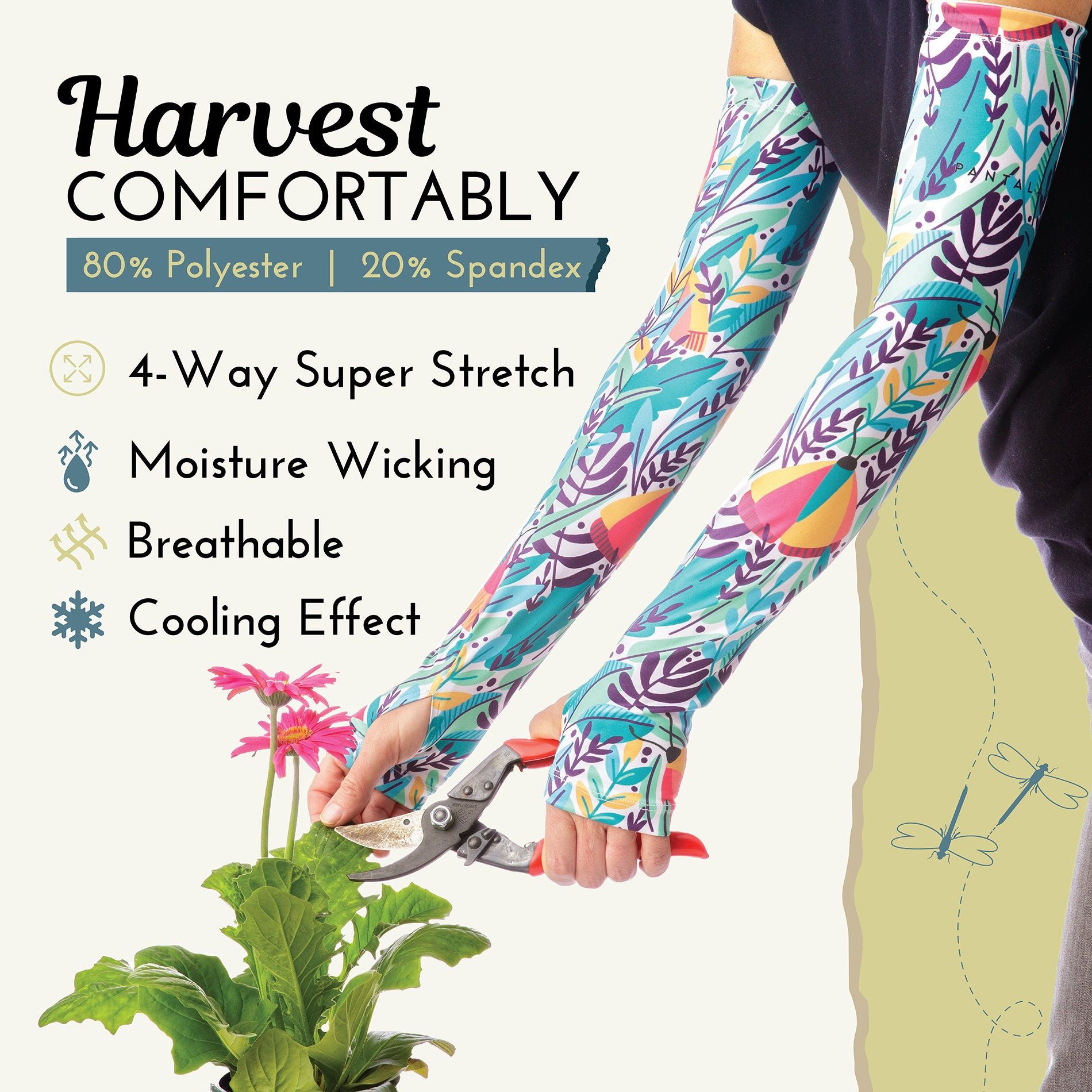 Gardening Sleeves Arm Protection For Women Gardeners, Garden Sleeves ... in Protecting your garden and skin with ethical gardening hand wear