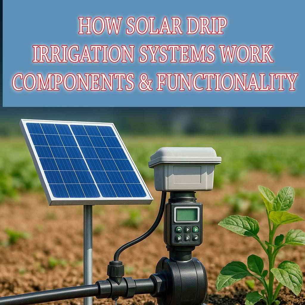 How Solar Drip Irrigation Systems Work: Components And Functionality ... throughout Solar Garden Irrigation Valve