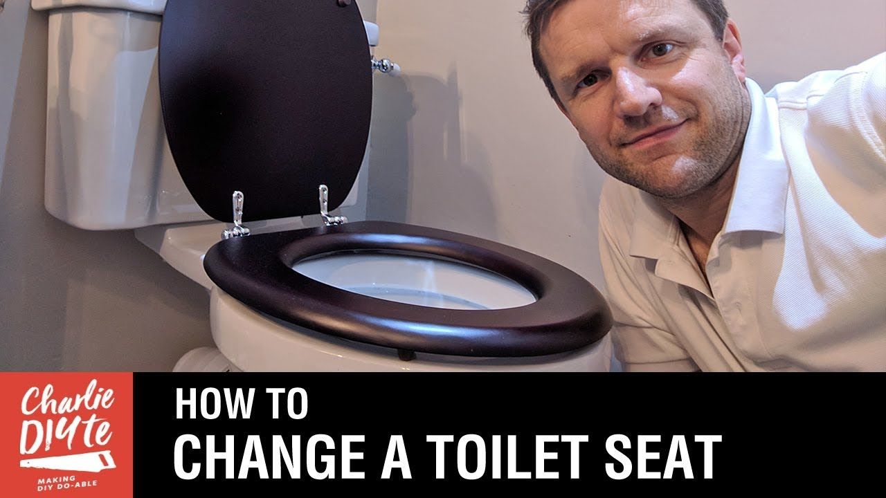 How To Change A Toilet Seat - Youtube regarding Replace Toilet Seat In 5 Minutes