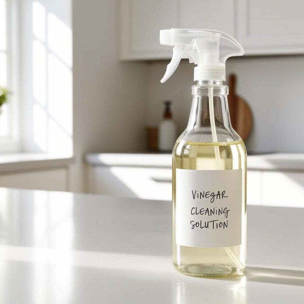 Vinegar Cleaning Spray Recipe for Bathroom That Kills Germs Naturally