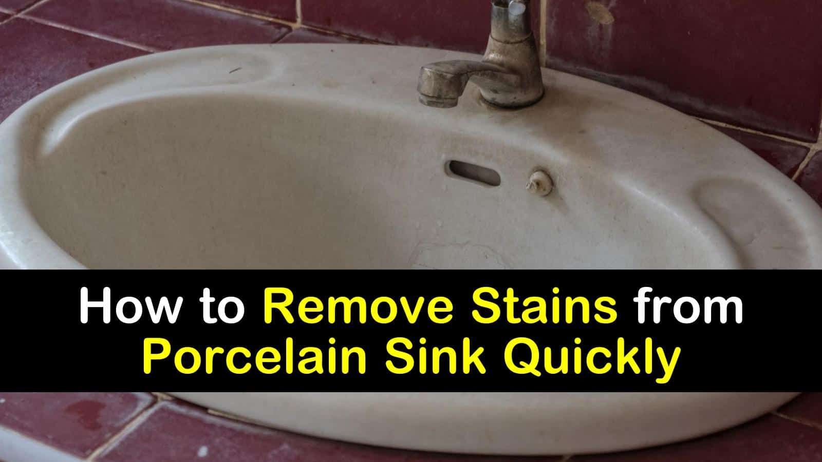 How To Remove Rust Stains From Porcelain Sinks At Claire Grissom Blog in Natural Solutions for Eliminating Rust Stains in Porcelain Fixtures