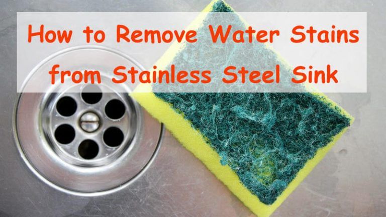 How To Remove Water Stains From Stainless Steel Sink throughout Maintain Stainless Steel Sink Shine