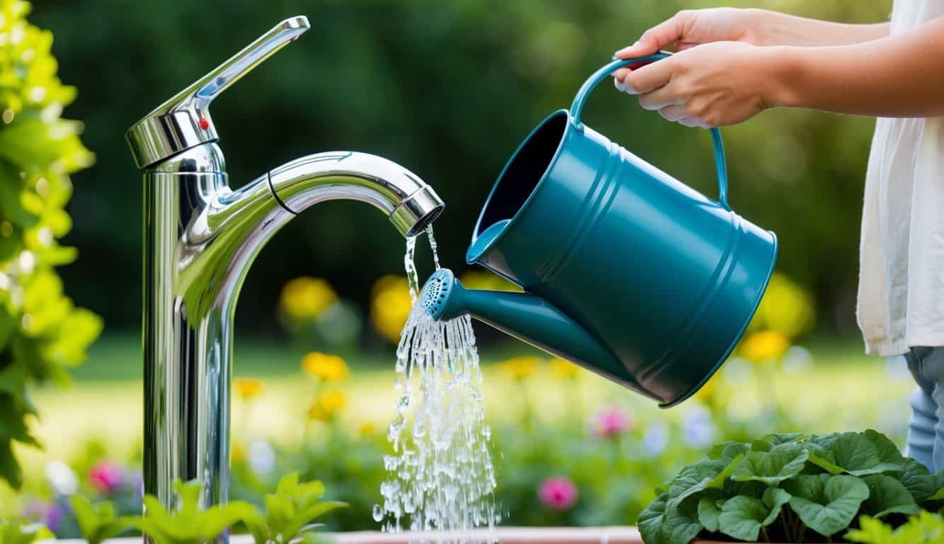 How to Safely Reuse Shower Water for Your Garden