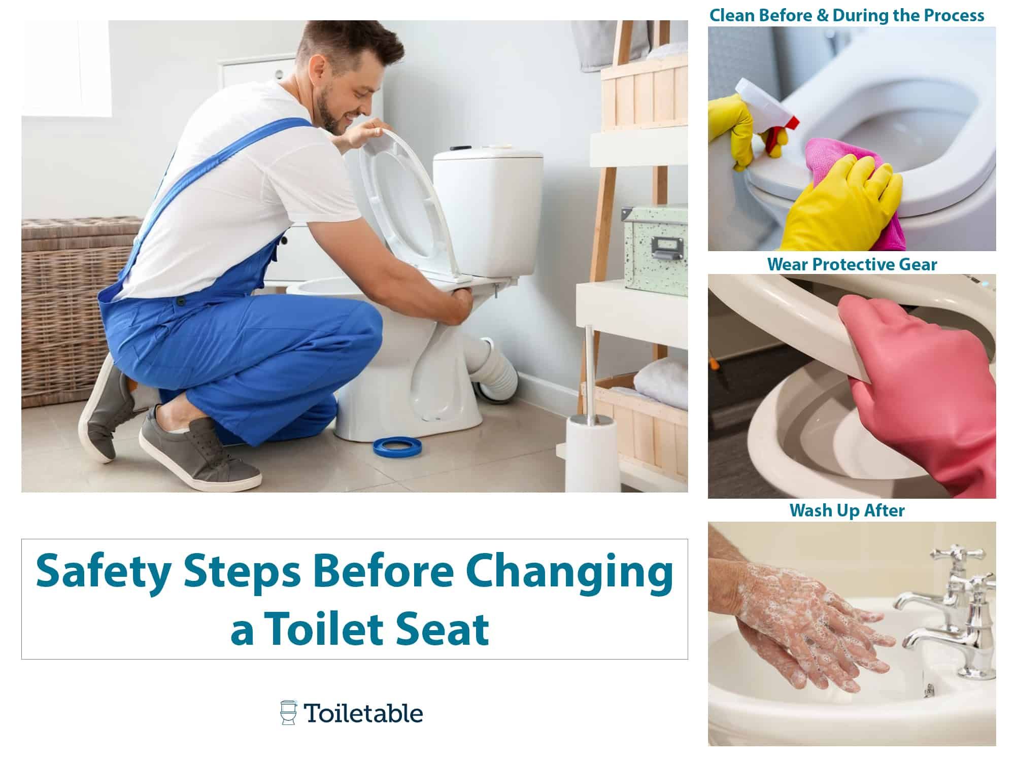 Install A Toilet Seat | Homeowner Simple Steps with Step-by-Step Tutorial for Changing Your Toilet Seat in 5 Minutes