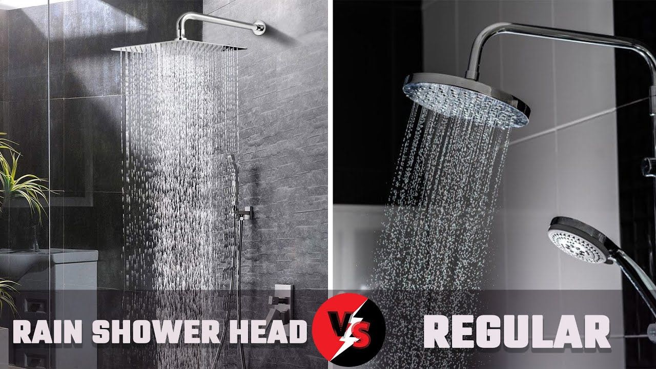 How to choose between rain shower and handheld shower head for your bathroom