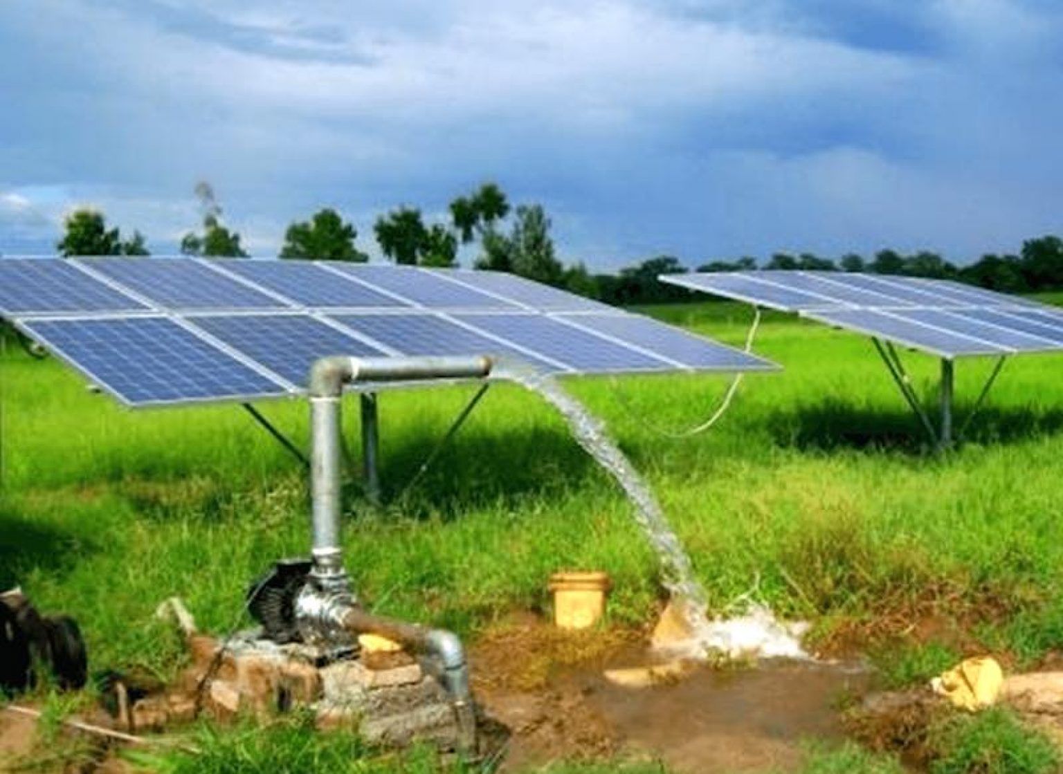 Solar Water Pumping (All You Need To Know) - Climatebiz intended for Solar garden irrigation pump systems for efficient water management