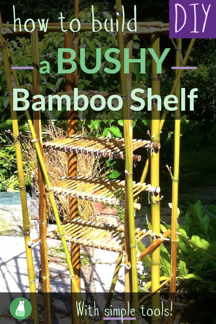 Building Your Own Bamboo Garden Tool Cabinet